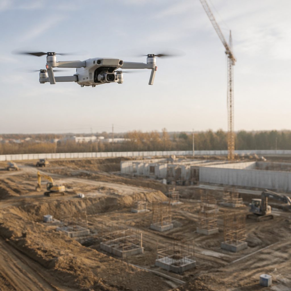 When the picture has to be measured rather than looked at : Construction progress aerial photos: making a record that holds